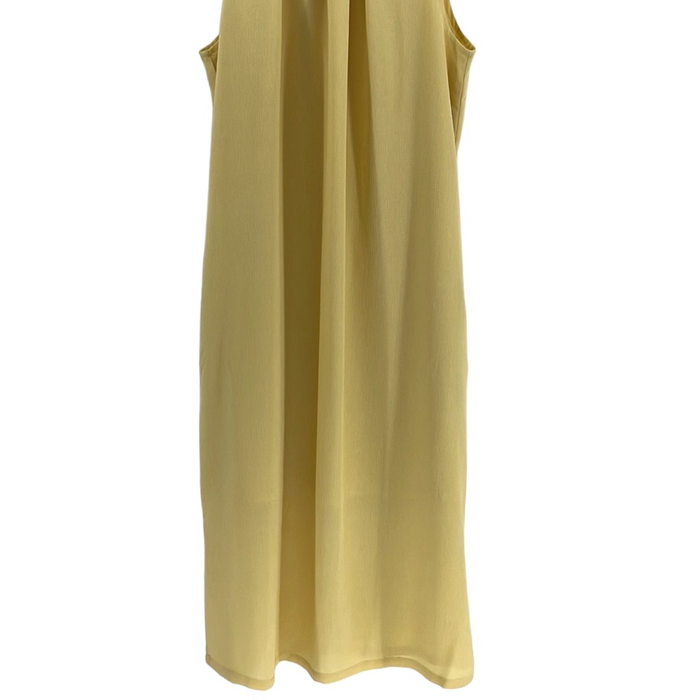 NWT Prologue Pale Yellow Sleeveless Dress - Picture 10 of 13